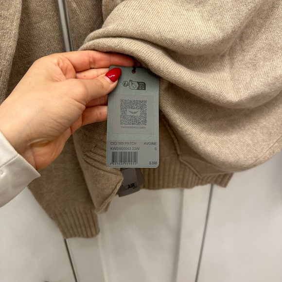 Zadig & Voltaire Cici Star Patch Cashmere Sweater - Picture 7 of 8